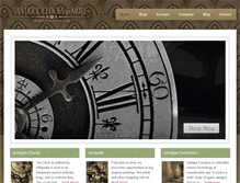 Tablet Screenshot of mostlyclocks.com